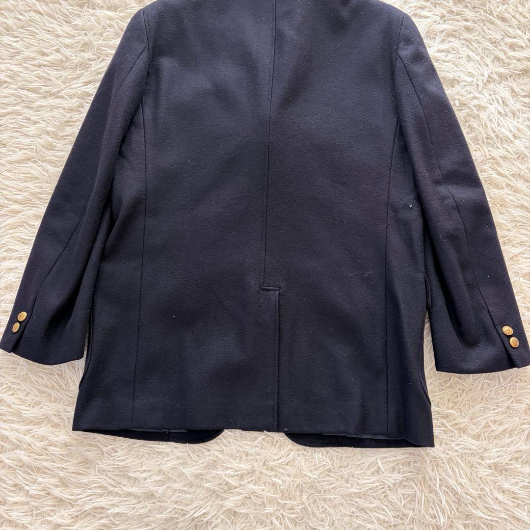 美品　Lサイズ　VAN Jacket　ブレザー　金ボタン　ヴィンテージ　ネイビー