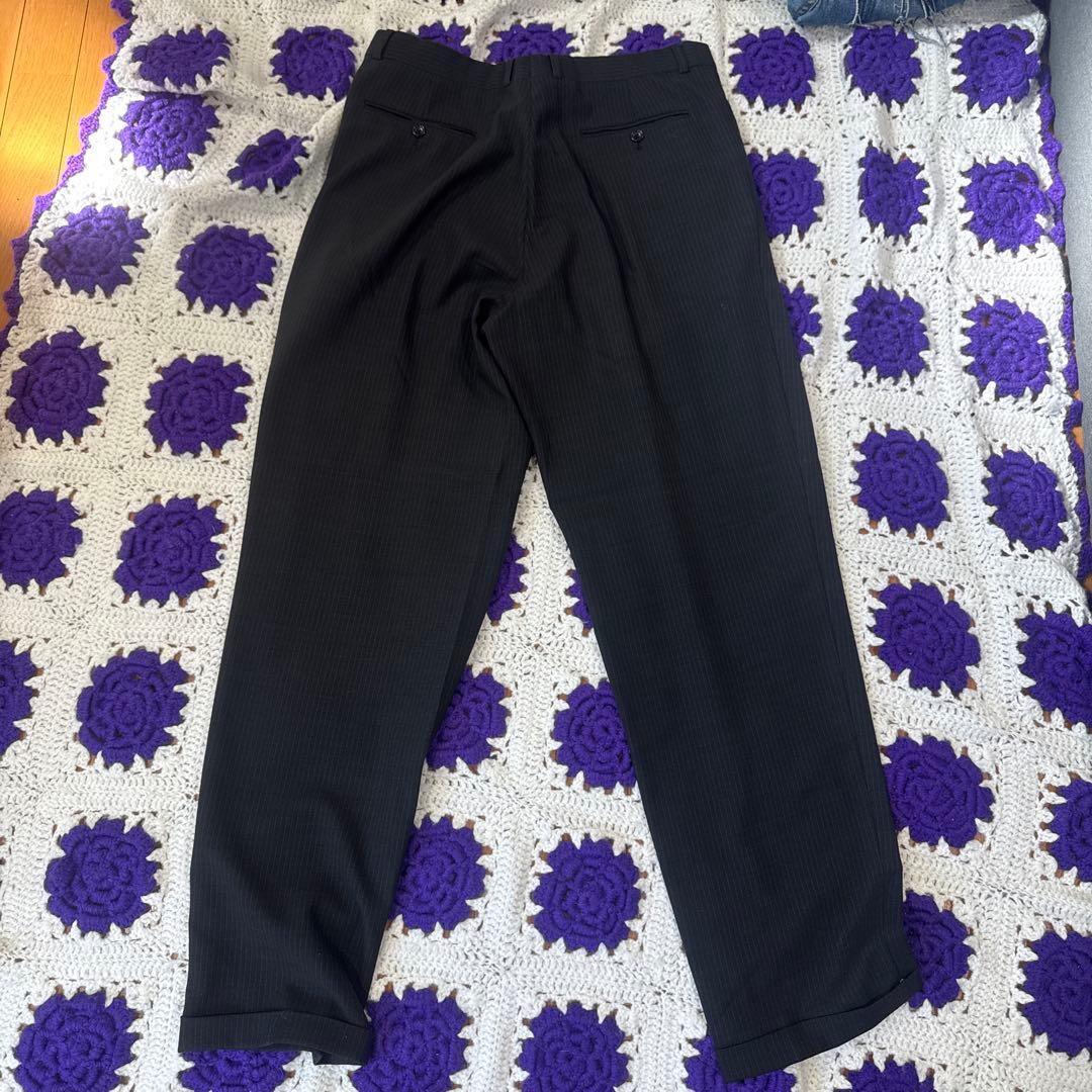 ARMANI COLLEZIONI ダークグレー ダブルブレストスーツ