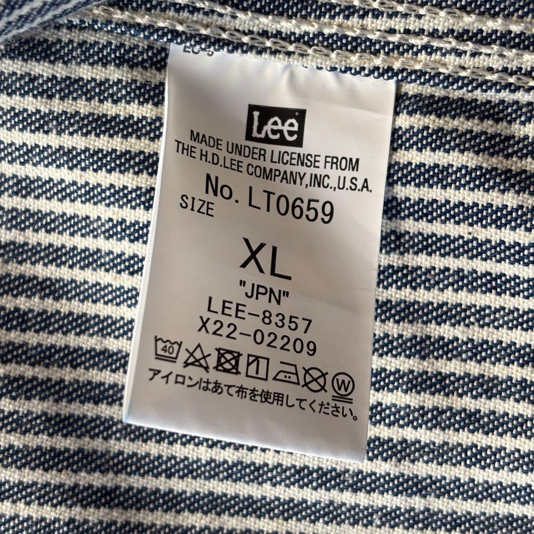 極美品 Lee リー カバーオール ヒッコリー ジャケット 91-J XL
