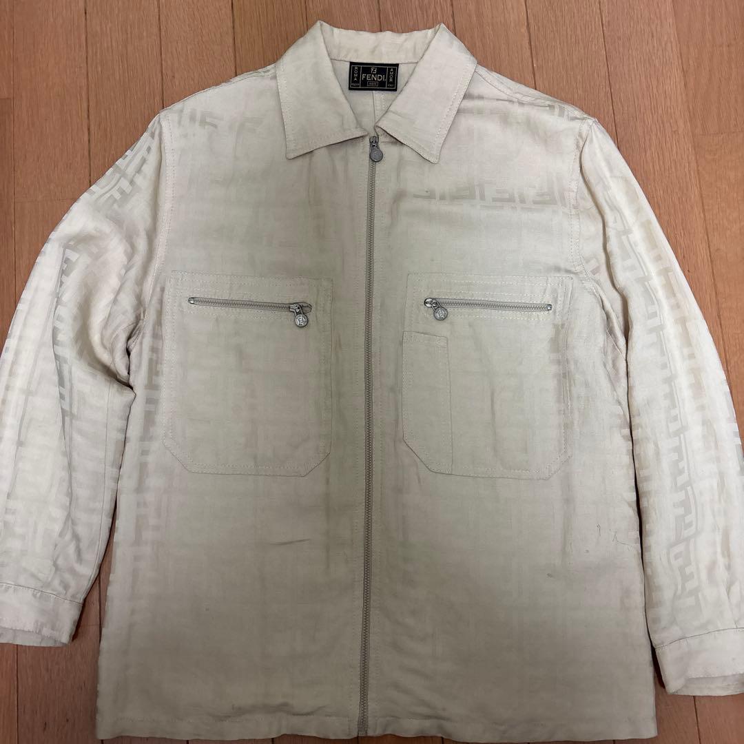 FENDI Jeans クリーム色 ジャケット