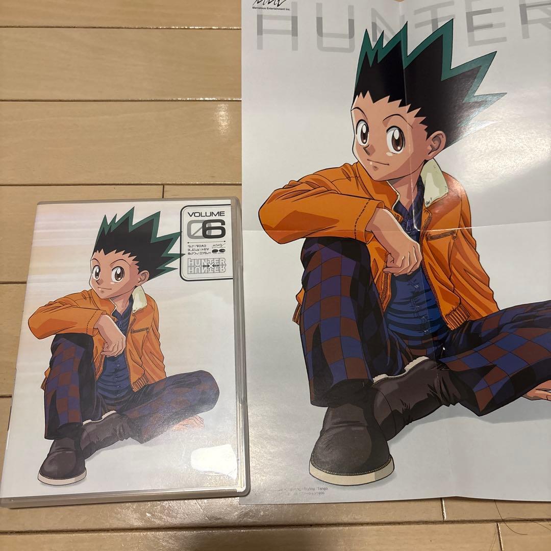 HUNTER×HUNTER 旧 DVD 1〜7 初回ポスター付き　まとめうり