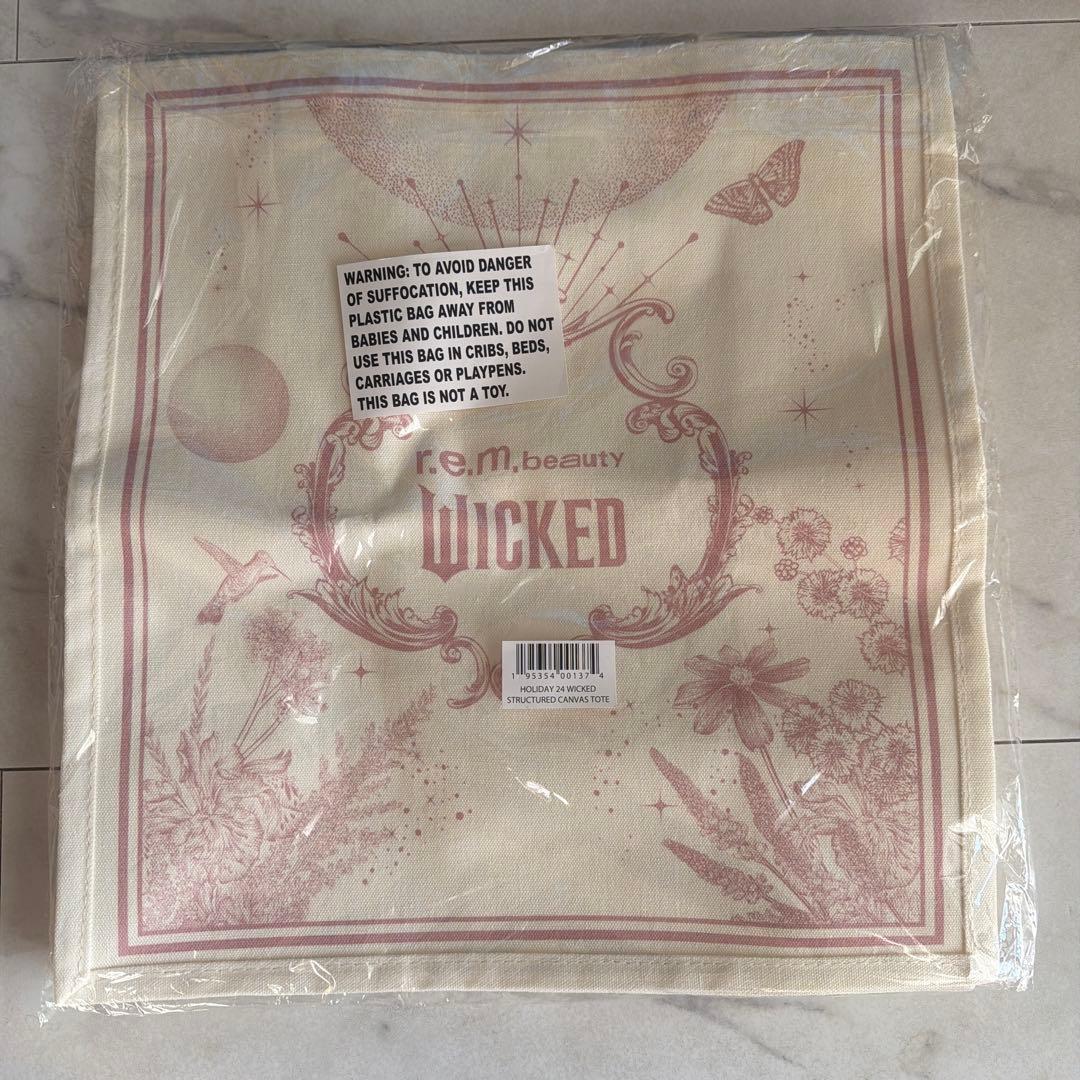 r.e.m. beauty x Wicked トートバッグ グリンダ