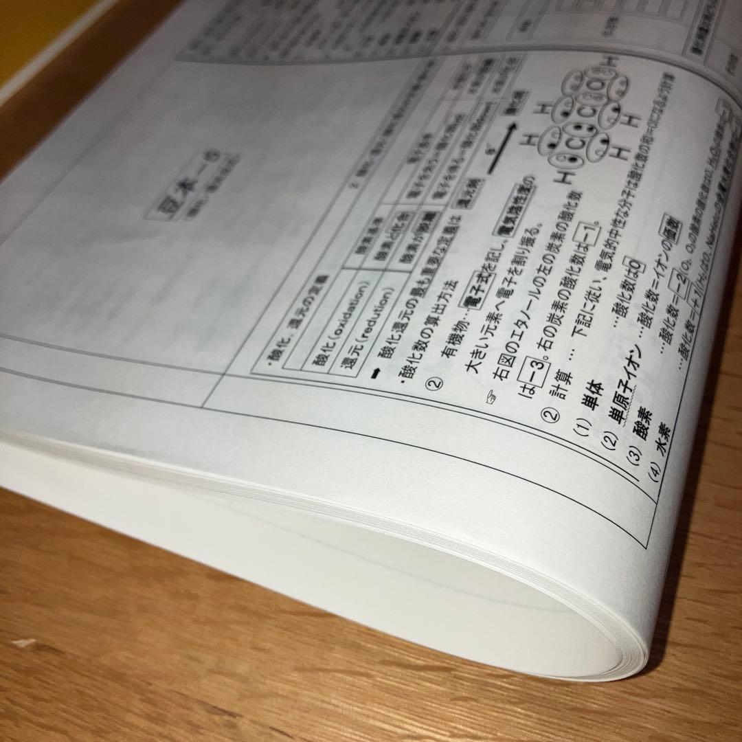 駿台 冬の共通テスト化学 2025/2026 豆本(知識集,約40ページ分)付属