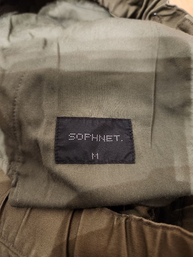 パンツ SOPHNET. SLIM FIT RIBBED CHINO PANTS