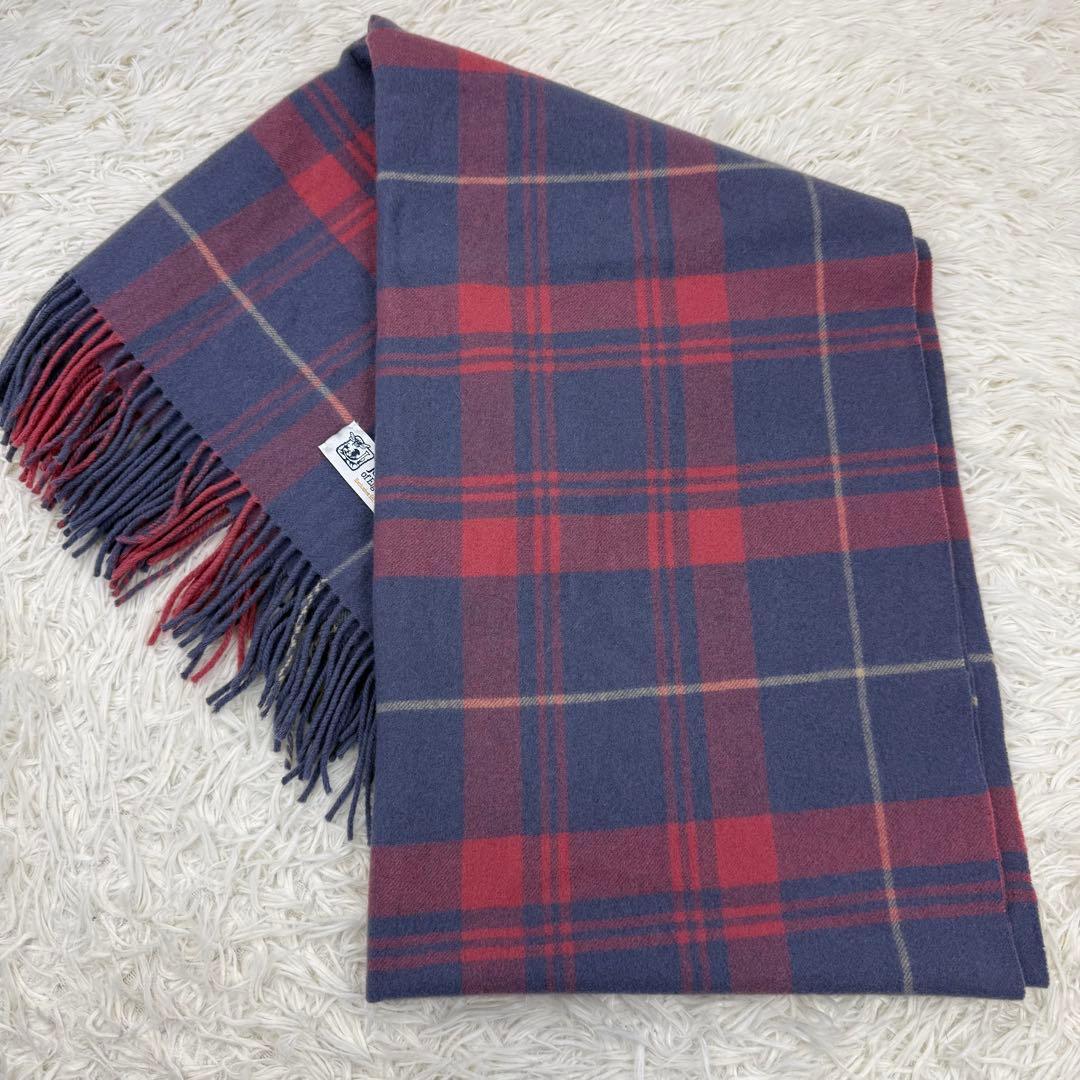 極美品 Johnstons of Elgin RonHerman 大判ストール