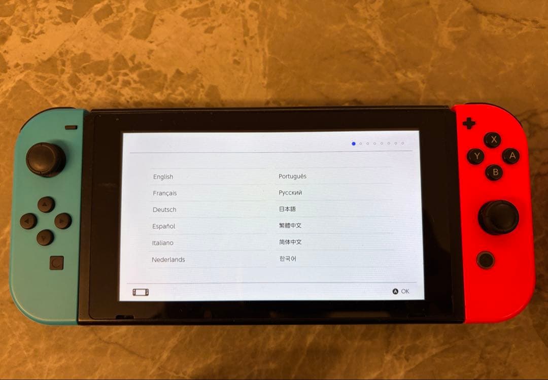 Nintendo Switch ②青/赤 本体 おまけ付