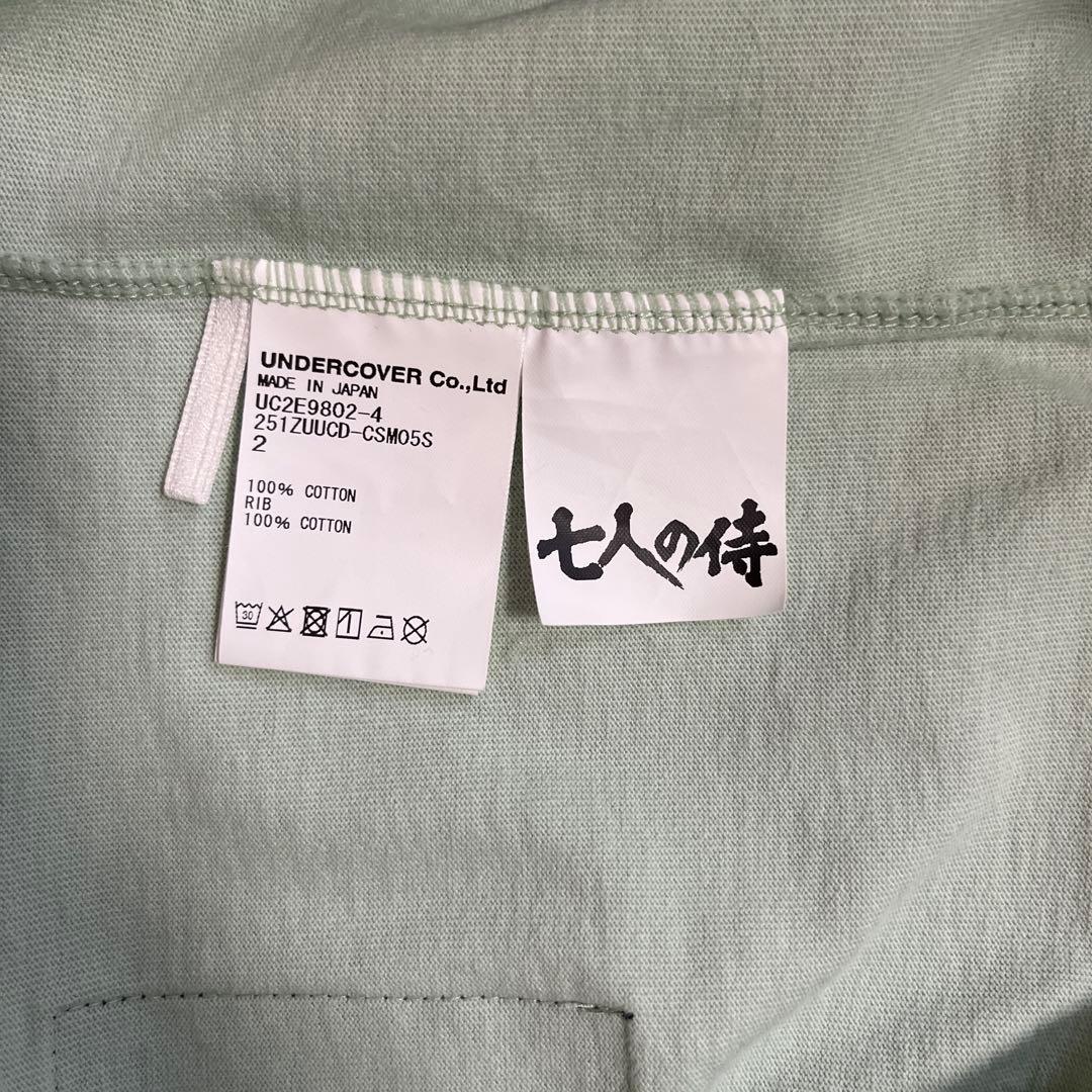 WTAPSコラボ one on one 七人の侍 ライトグリーングレー 2 美品