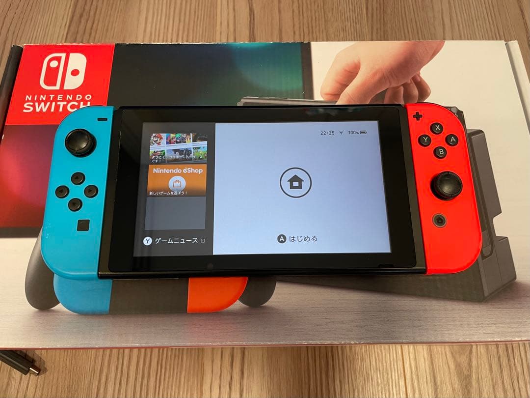 Nintendo Switch本体(外箱、付属品全てあり)