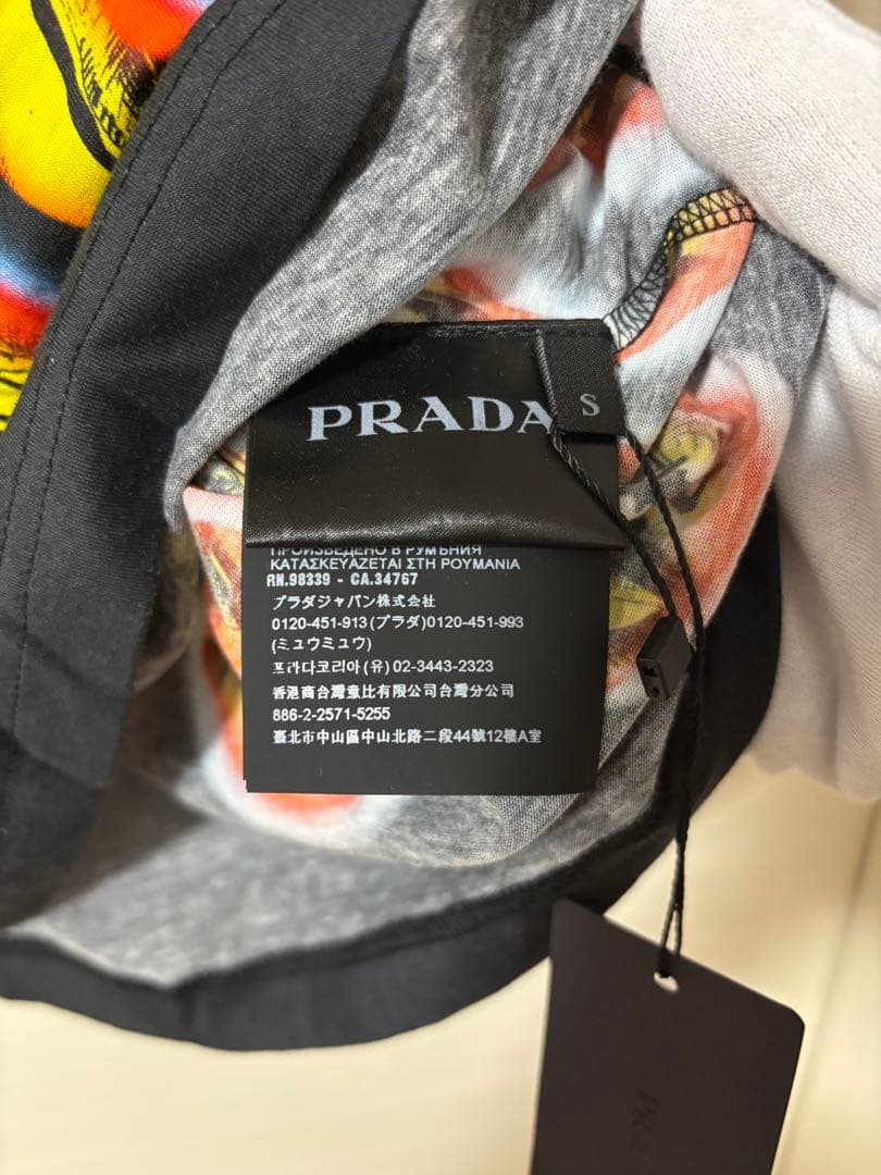 キ*ド様 新品未使用PRADAプラダbanana&flameバナナフレイムプリン