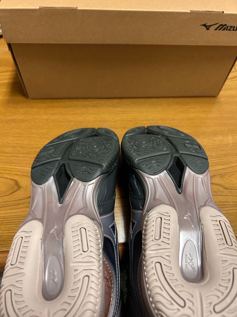 Mizuno ボクシングシューズ グレー/ベージュ