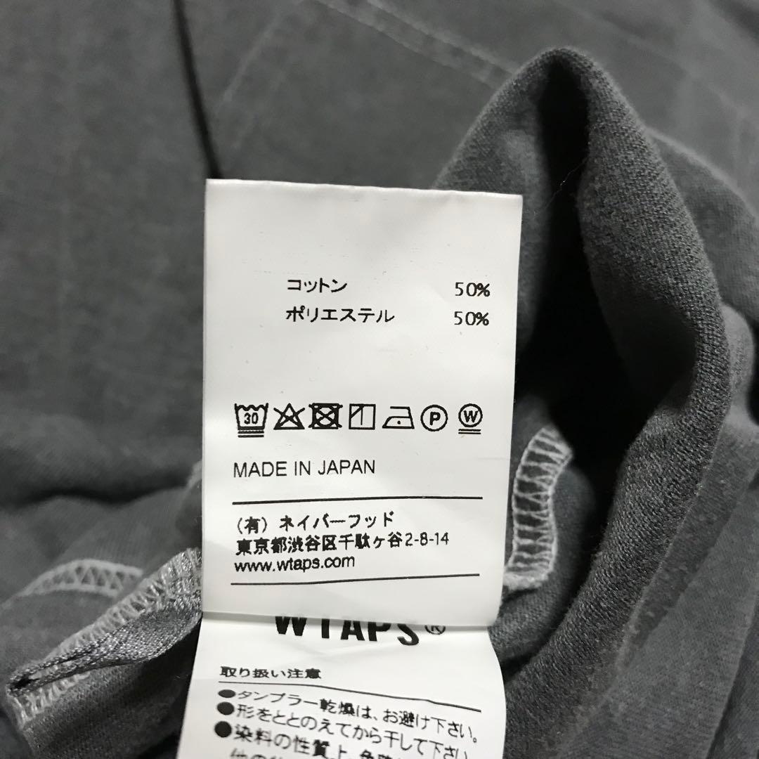 ［完売／希少モデル］未使用《★ WTAPS ★》胸ポケピグメントTシャツ L