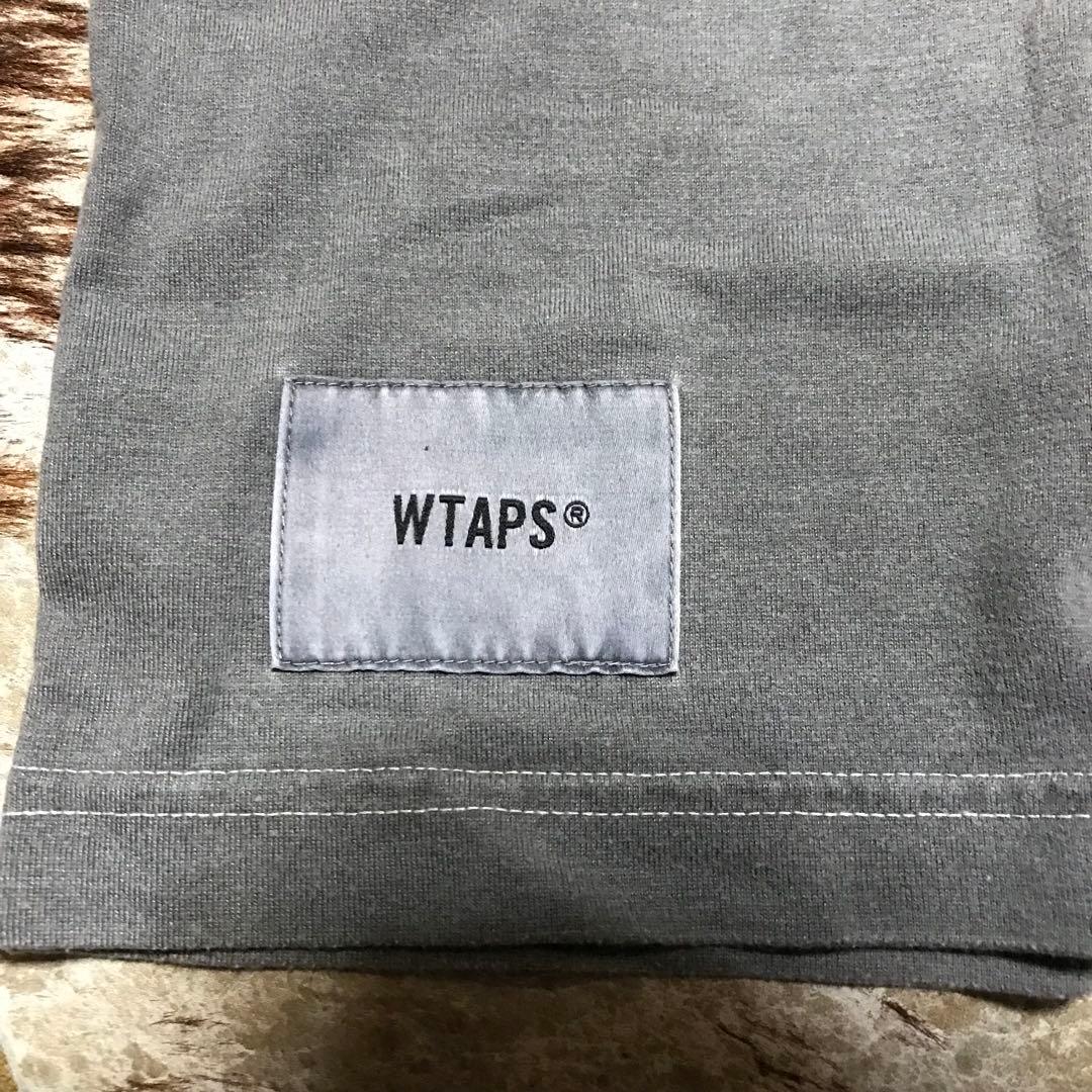 ［完売／希少モデル］未使用《★ WTAPS ★》胸ポケピグメントTシャツ L