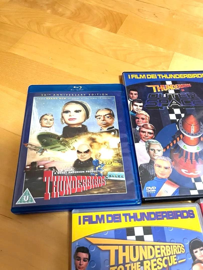 Thunderbirds: ザンダーバード　DVD Blu-ray セット