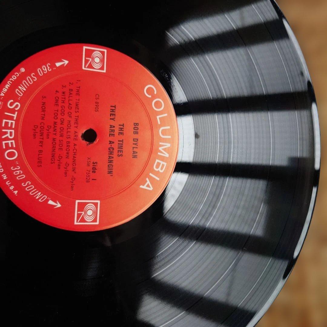 US盤Bob DylanTheTimesThey AreA-Changin'