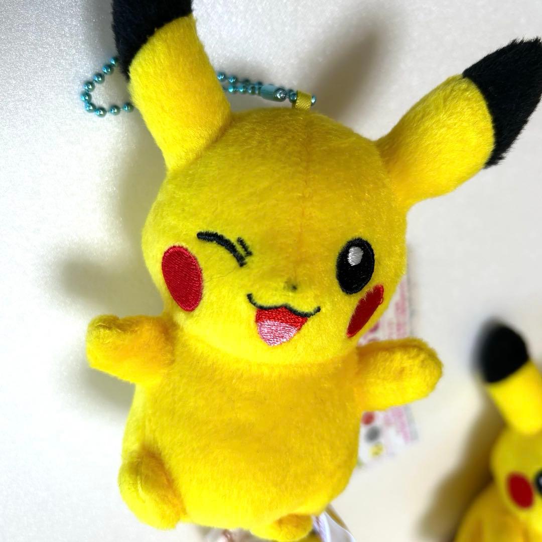 【5個】ピカチュウ ぬいぐるみ キーホルダー ポケモンPokemon チャーム
