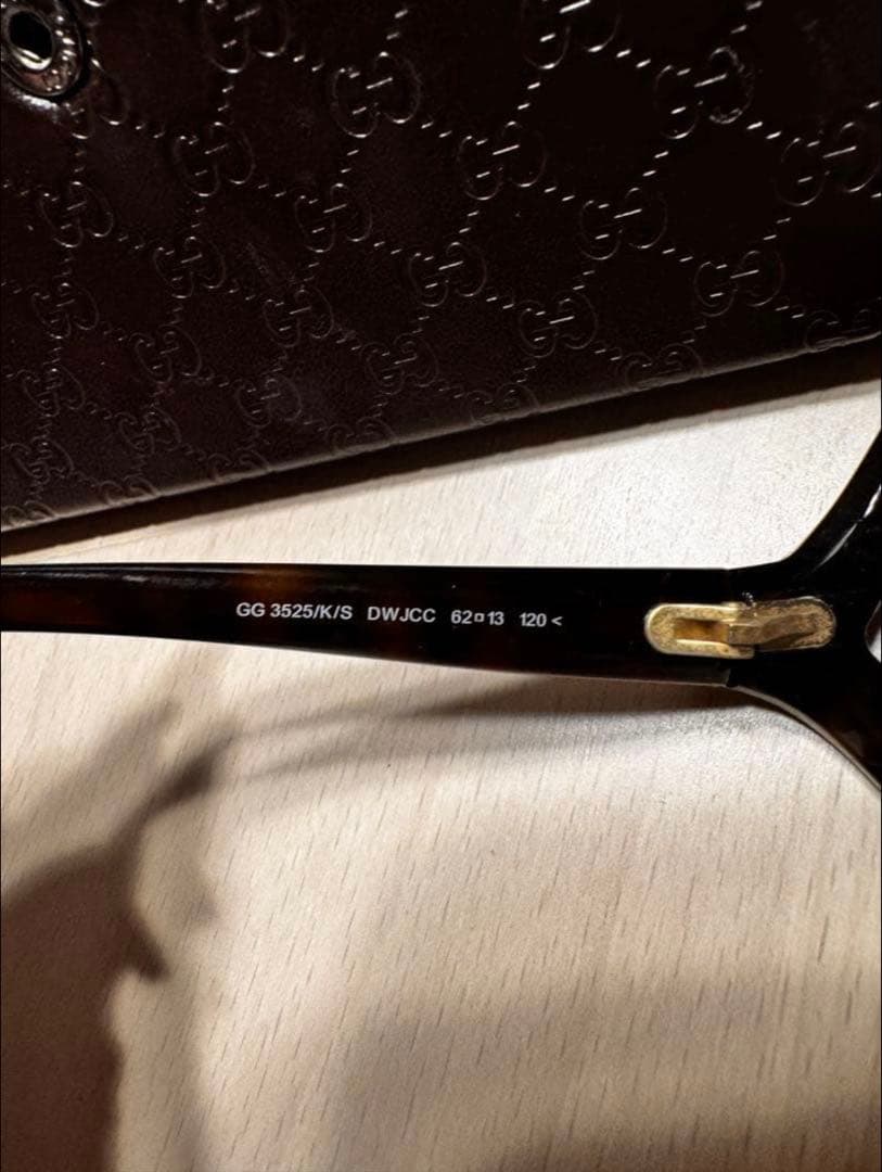 【美品】GUCCI サングラス GG3525/K/S GGハート