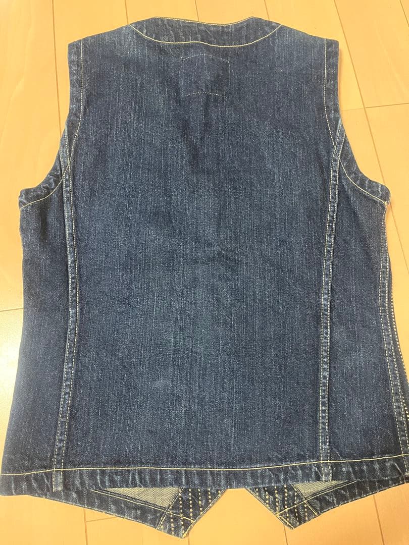 THE FLAT HEAD. 38インチ　デニムベスト
