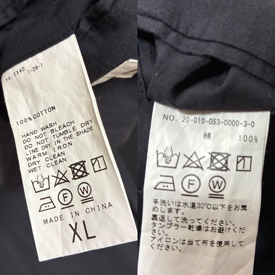 定価3.9万 LE ダブルジャケット ダブル コットン 黒 XL レショップ