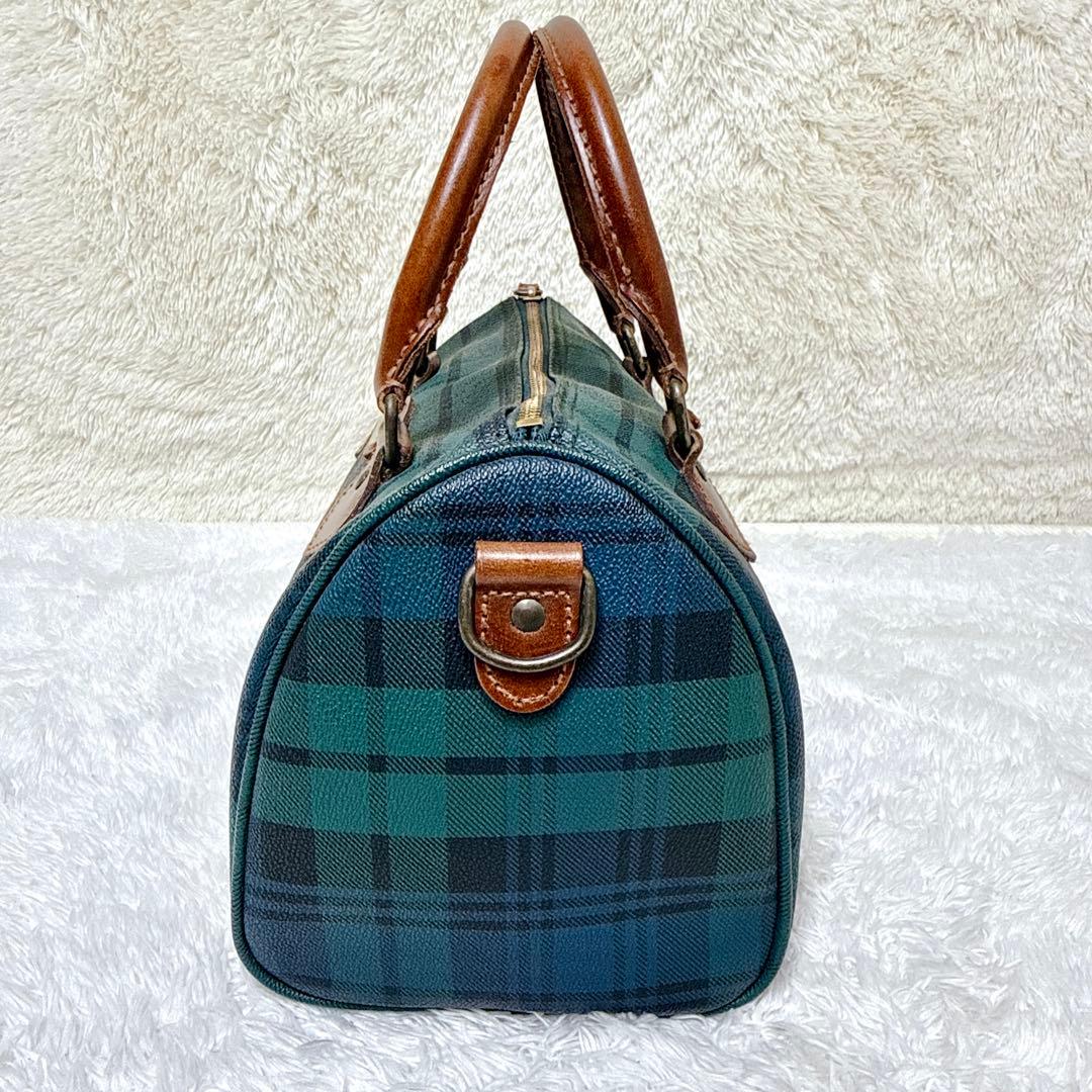 美品✨ POLO RALPH LAUREN ミニ ボストン バッグ チェック