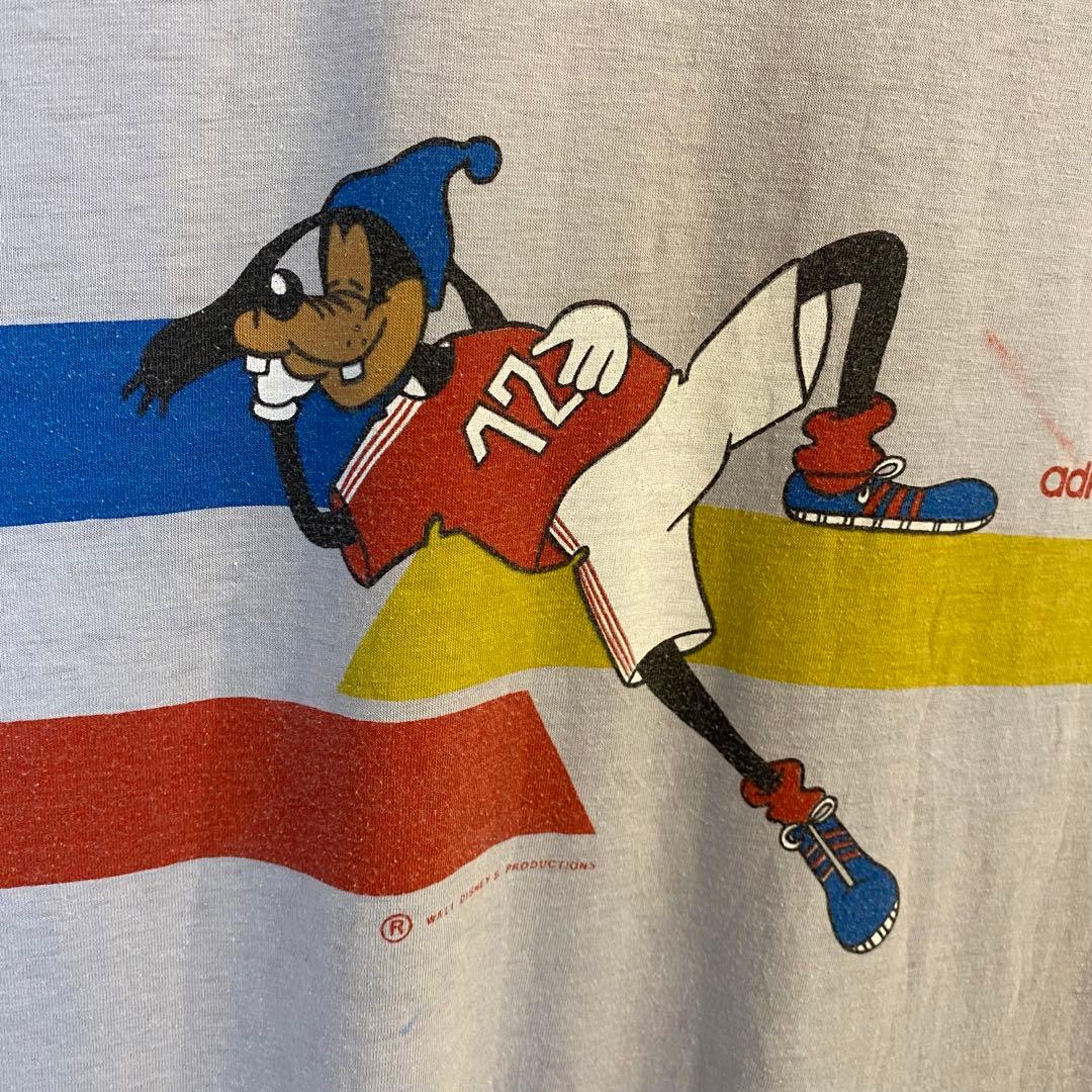 Ms213 古着　希少　レア　ヴィンテージ アディダス×ディズニー　Tシャツ
