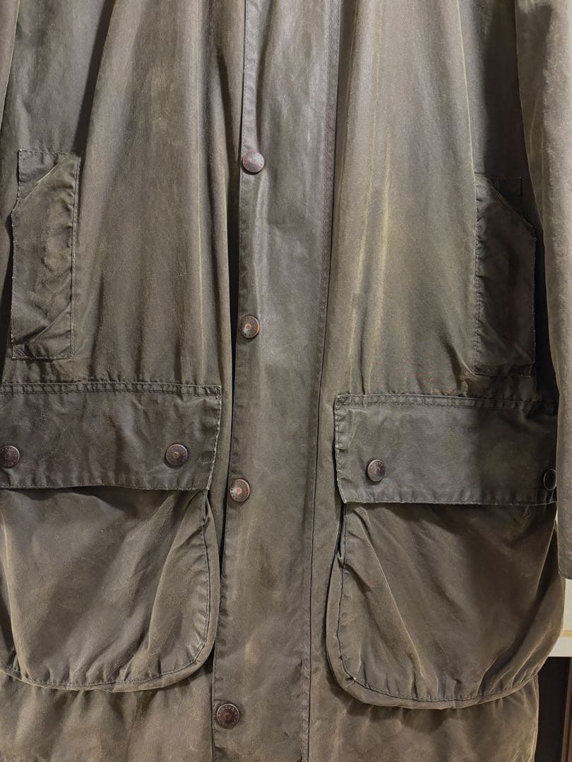 80s 2ワラント BARBOUR BORDER