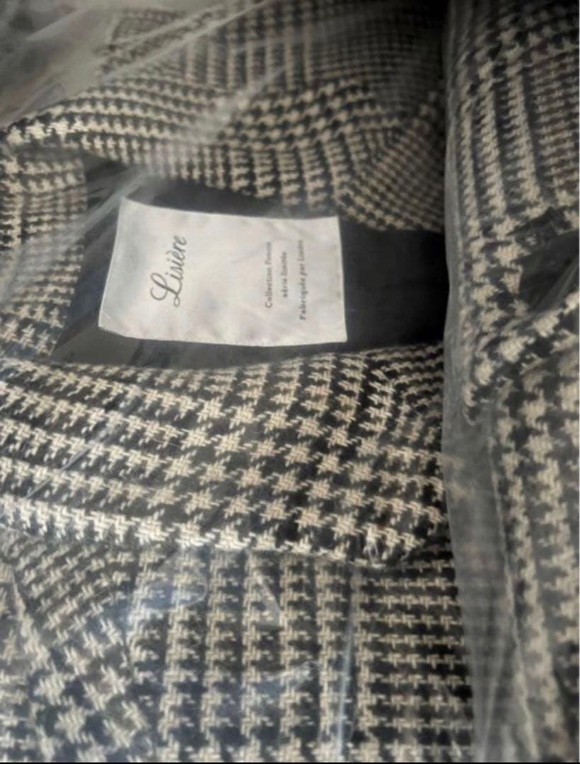 ジャケット・アウター LISIERE CHECK W COAT