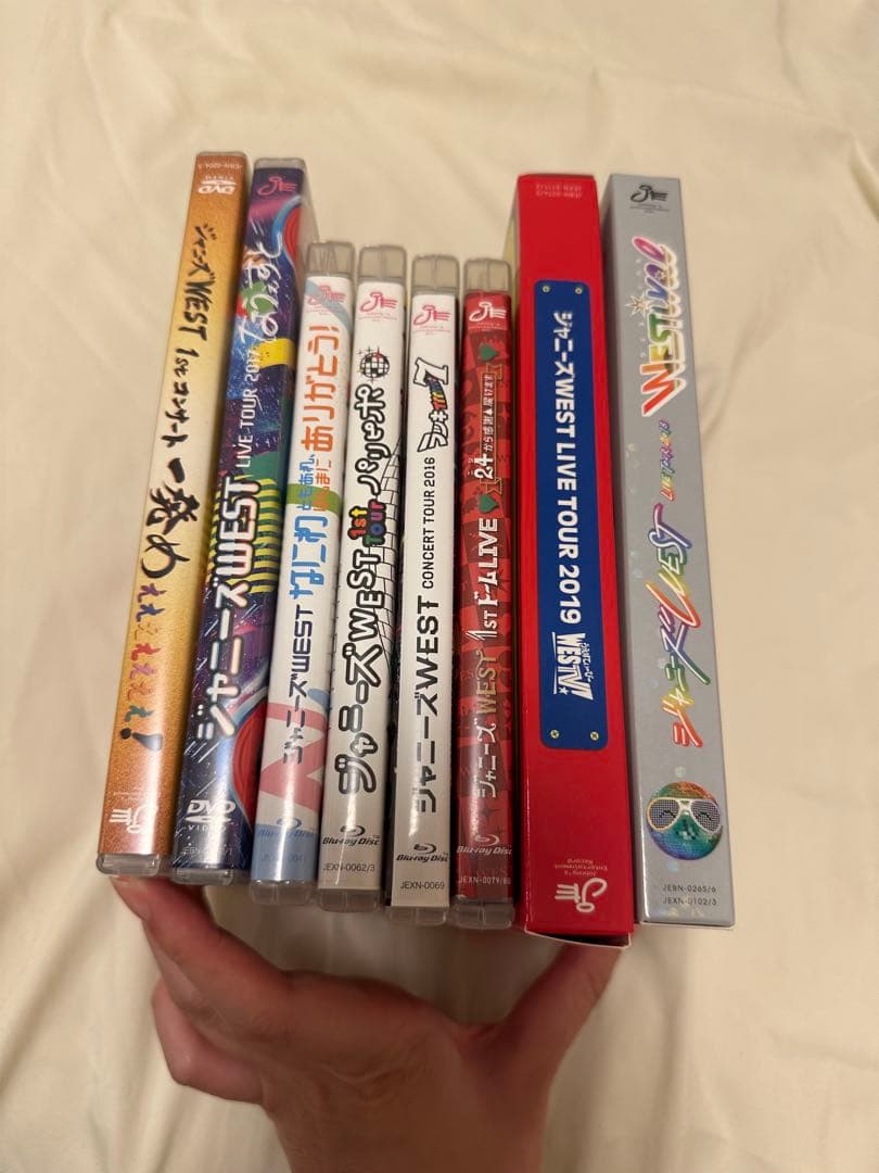 ジャニーズWEST / WEST DVD 8枚セット