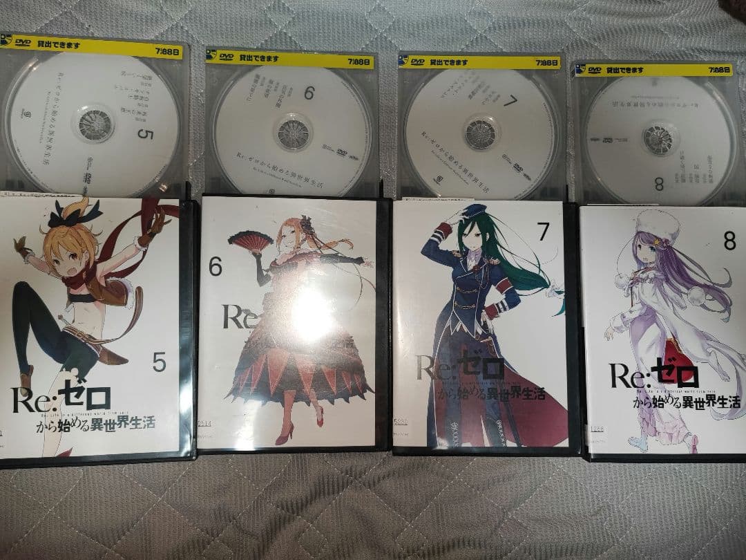 Re:ゼロから始める異世界生活/OVA【DVD】全11巻セット