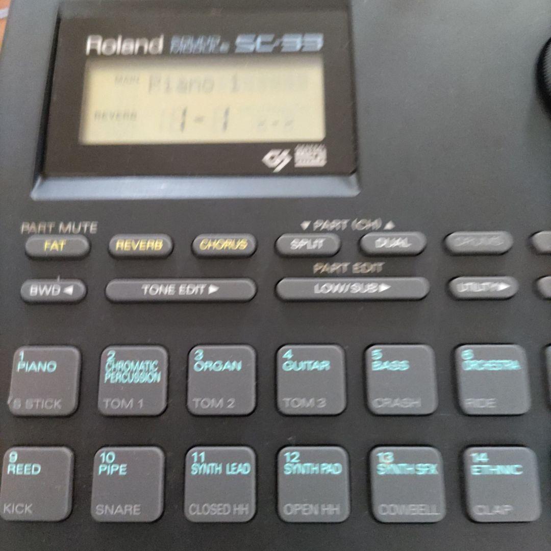 Roland SOUND MODULE SC-33 サウンドモジュール