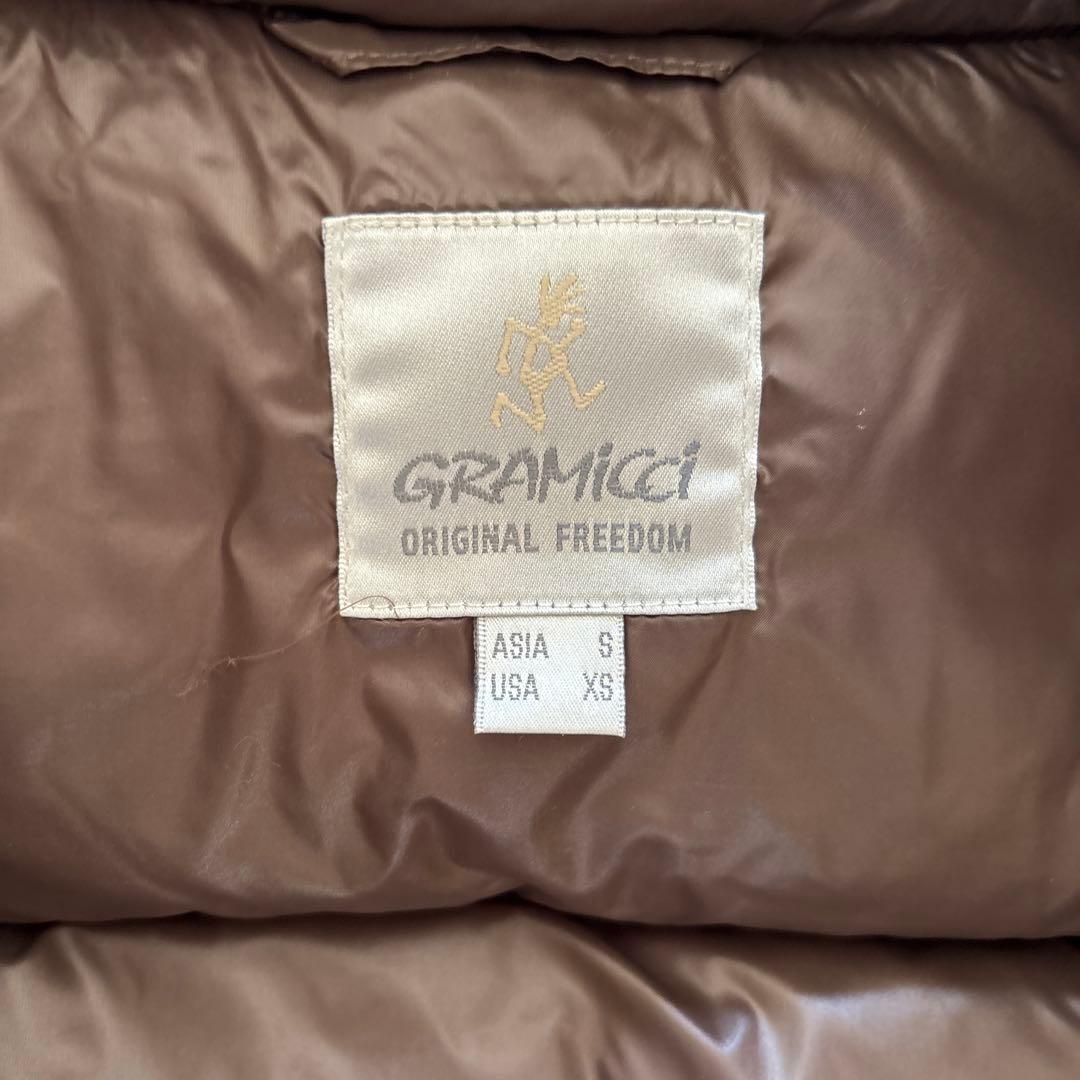 GRAMICCI ブラウン ダウンベスト
