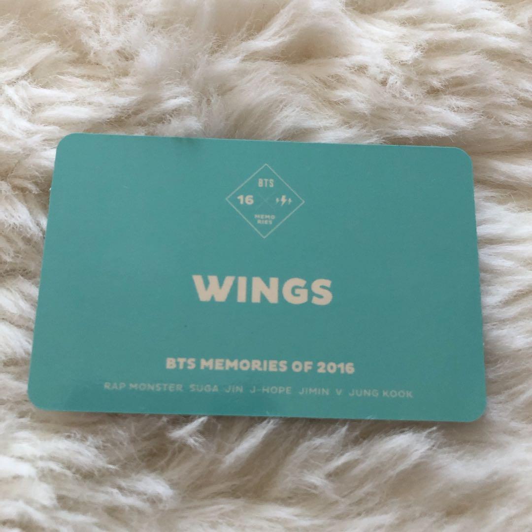 BTS 防弾少年団 MEMORIES OF 2016 メモリーズ