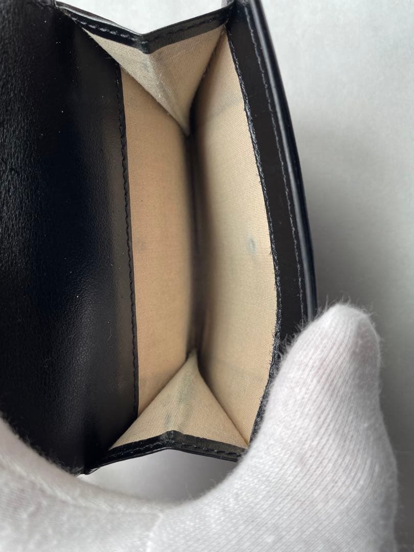 Chloe クロエ 三つ折り財布 ブラック コンパクトウォレット ミニ財布 黒