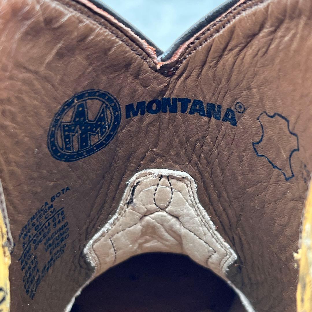 【美品】KaiLani × Montana ショート ウエスタンブーツ