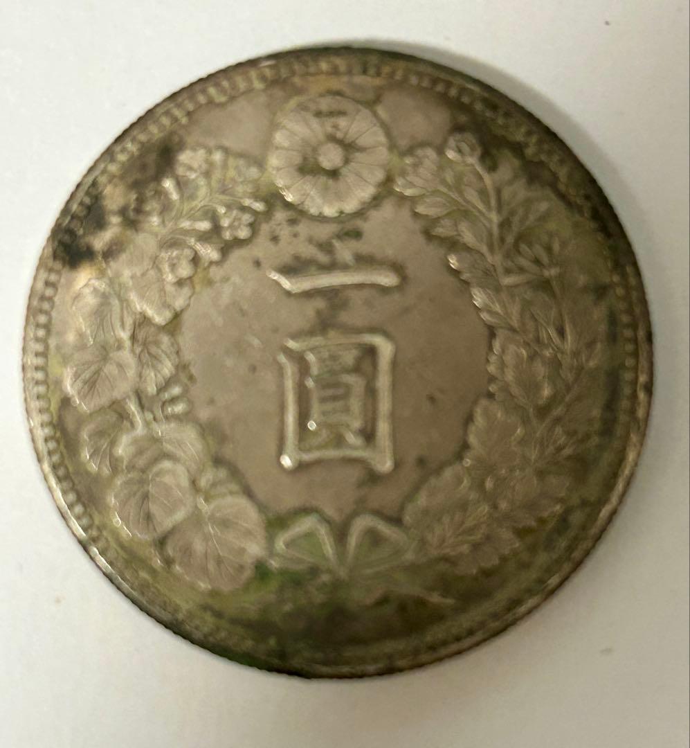1円銀貨5枚セット② M24・25後期・27・29・30年　一圓銀貨　円銀
