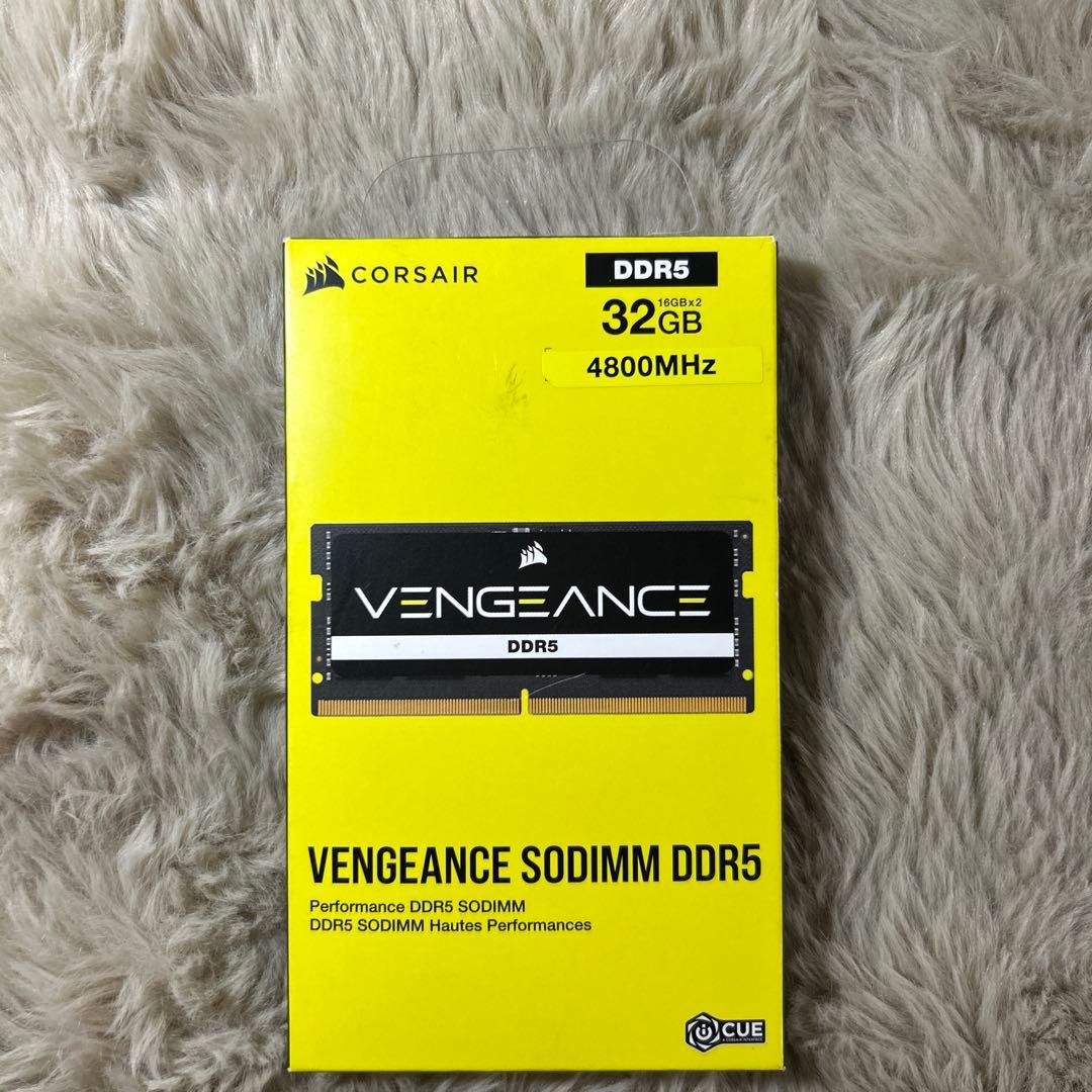 内*郎様 CORSAIR DDR5-4800MHz 16GB×2枚　PC5-38