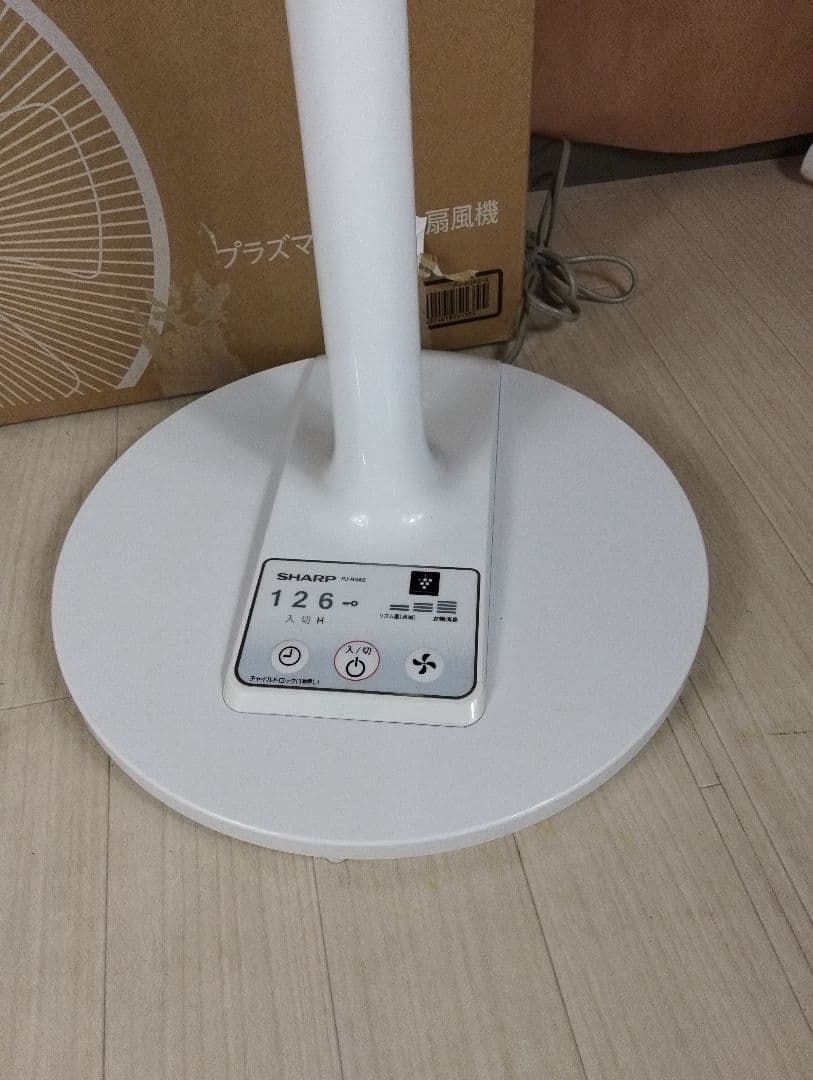 SHARP 　プラズマクラスター　扇風機　 PJ-H3AS-A　リモコン付き