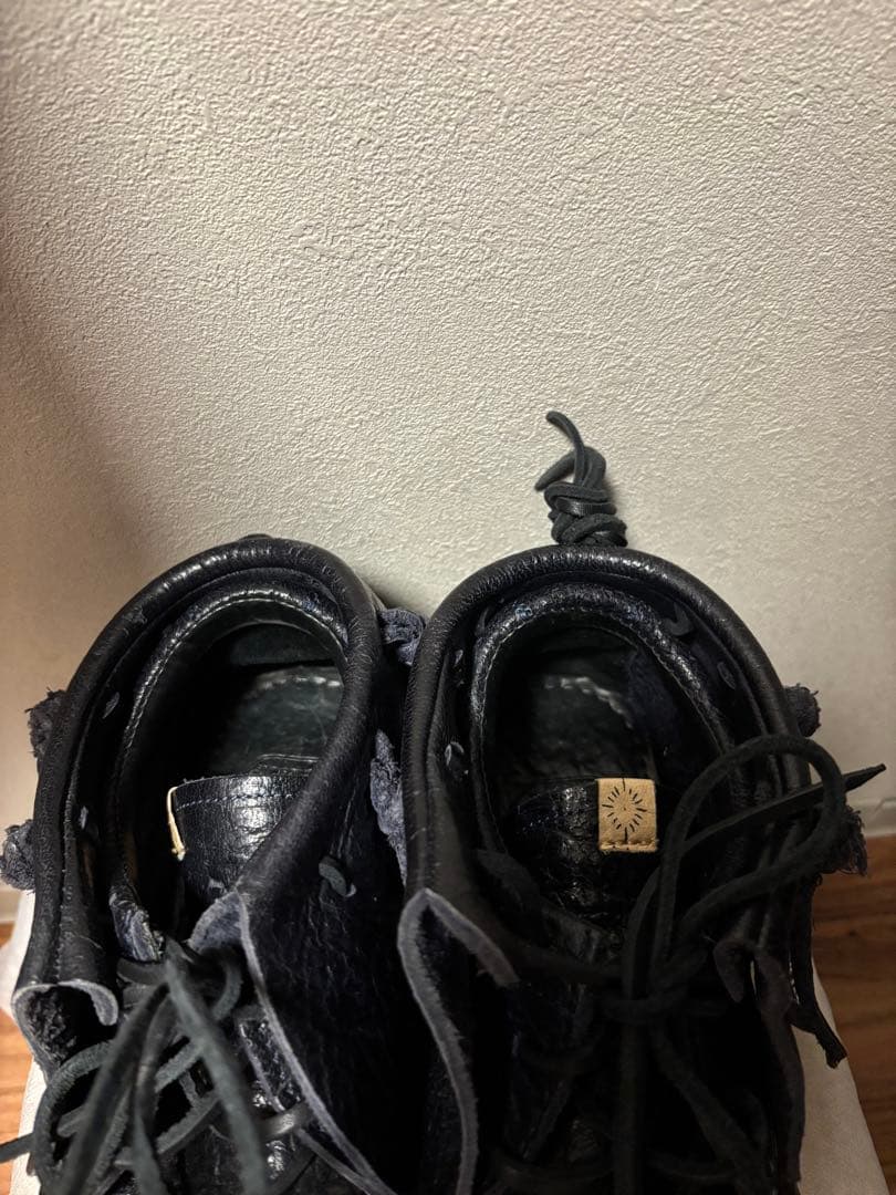 VISVIM FBT 日本製　黒　ビズビム　ヴィズヴィム　スニーカー　モカシン