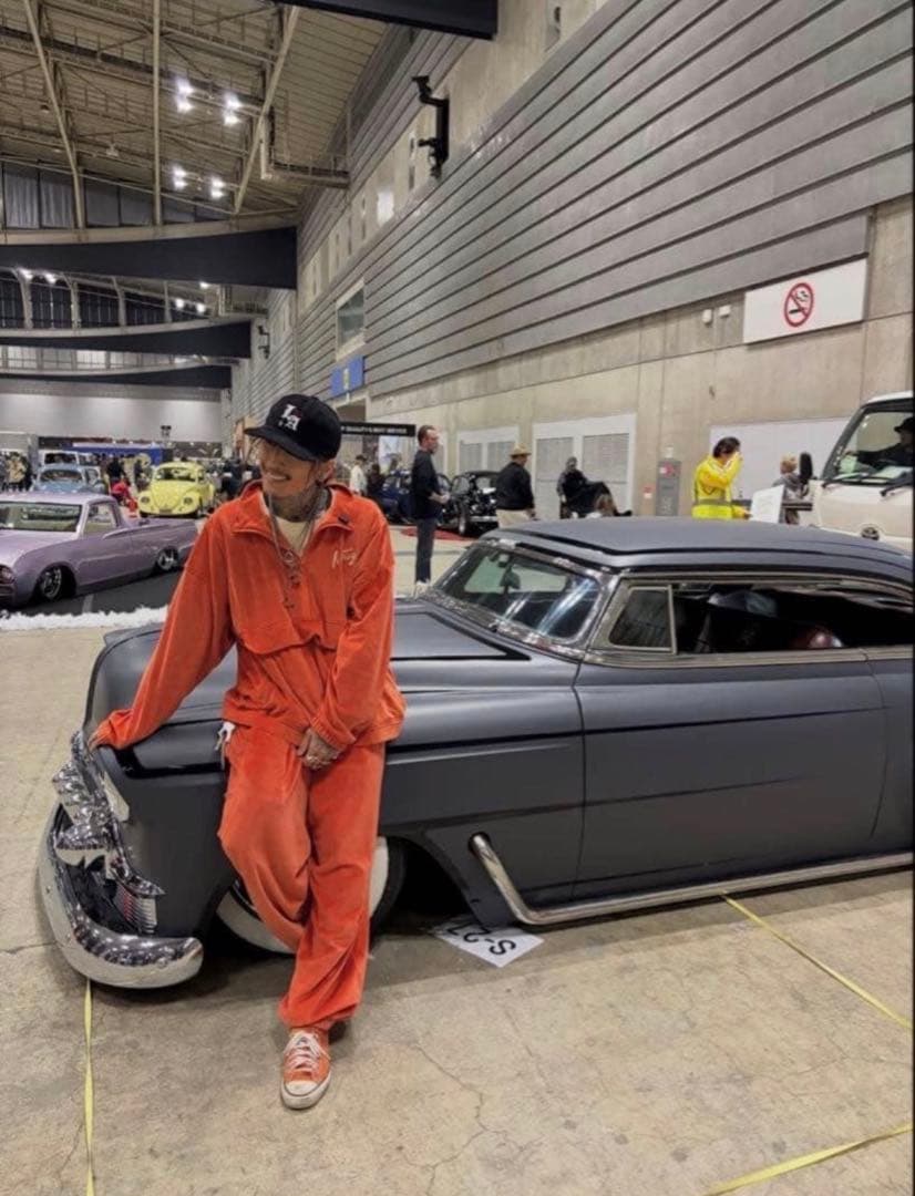 LA spider cap 山田蓮　森下直哉　着用　キャップ　CAP 黒