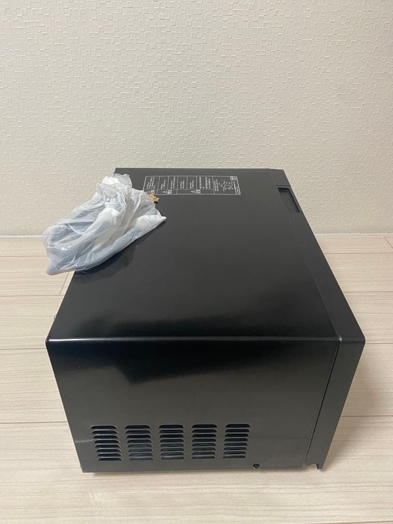 【美品】YAMAZEN 電子レンジ YRL-F180(B) ブラック 単機能