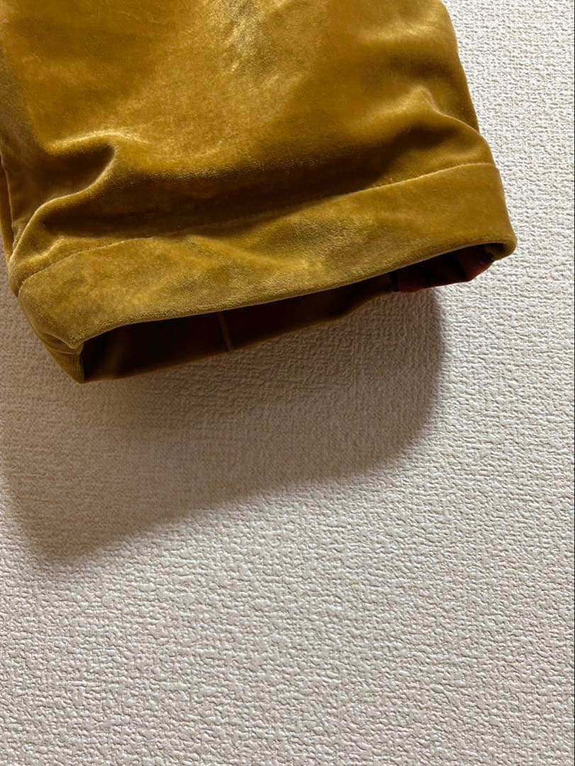 SASQUATCHfabrix. 24AW-PA9-014 ベロアトラックパンツ