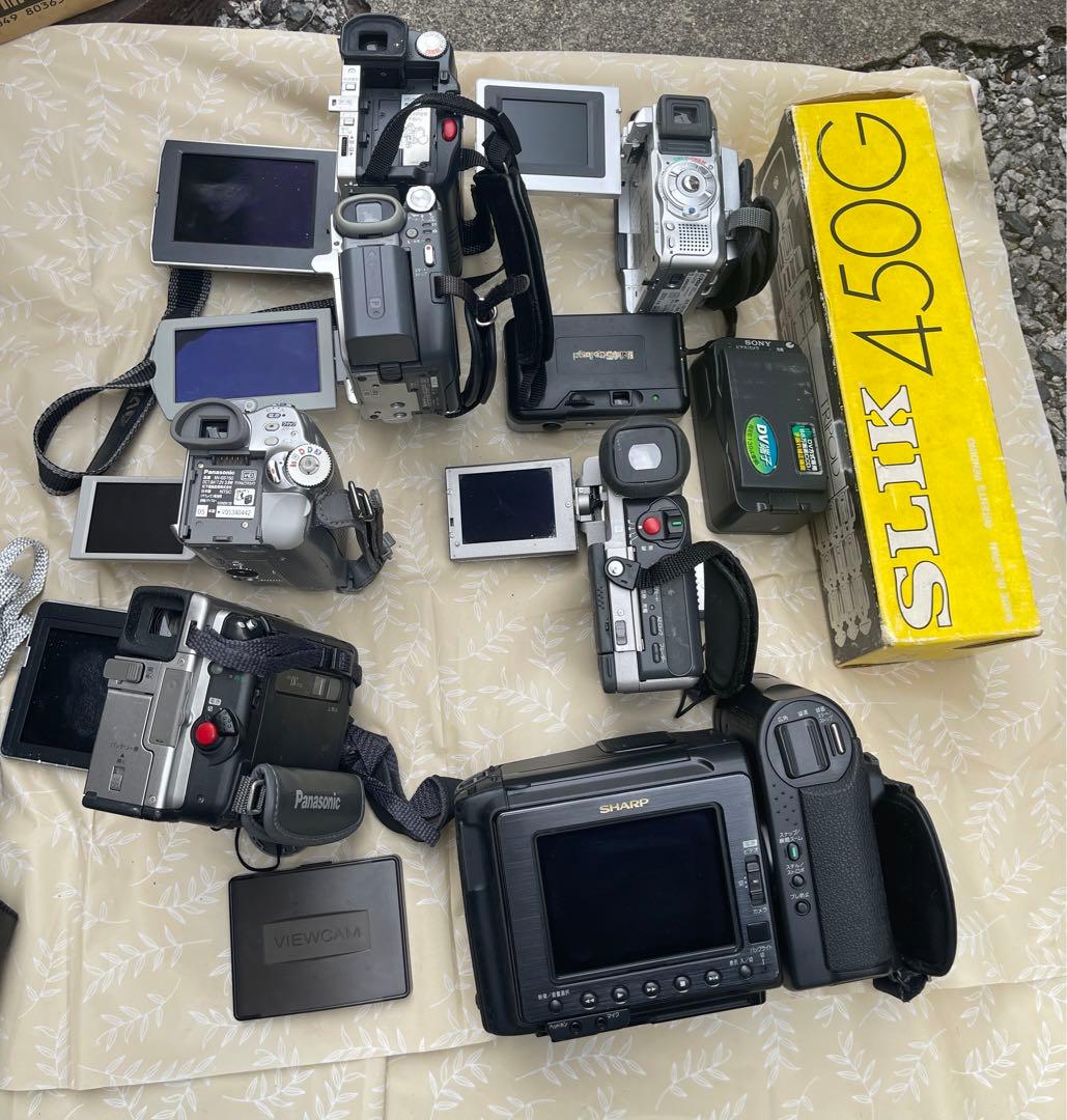 ビデオカメラ本体ジャンクまとめ売り