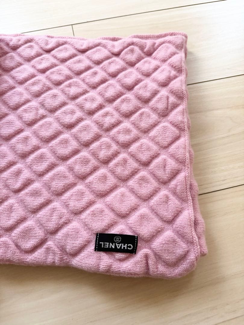 y*a様 CHANEL シャネル　ピンク カシミア　マフラー　スカーフ