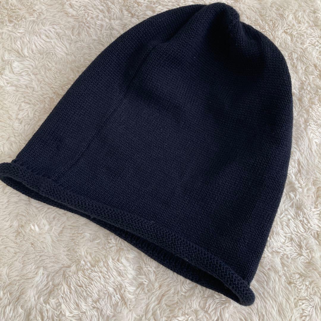 新品！BURBERRY BLACK LABEL ニット帽
