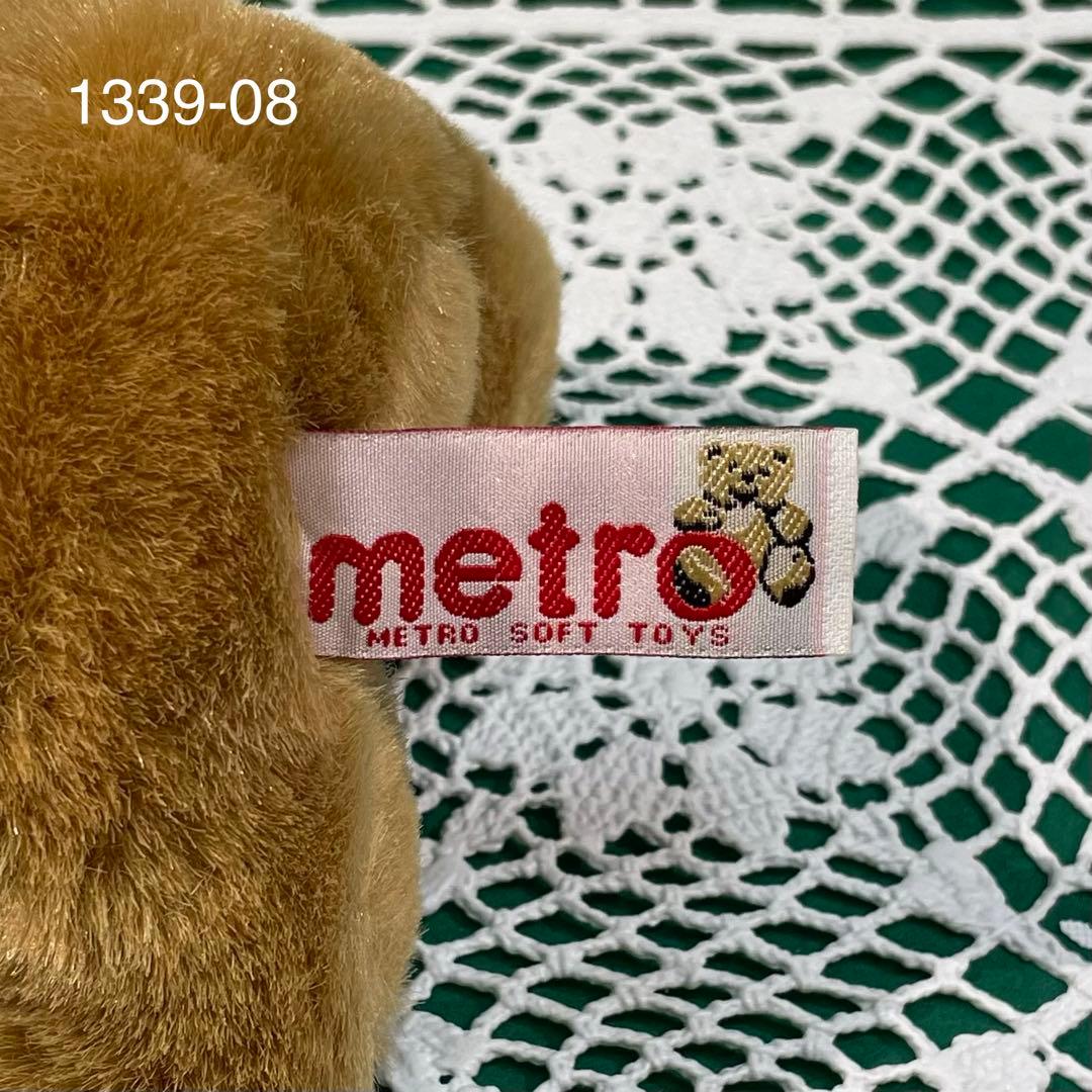 1339 テディベア metro 2005 白いセーター クマのぬいぐるみ