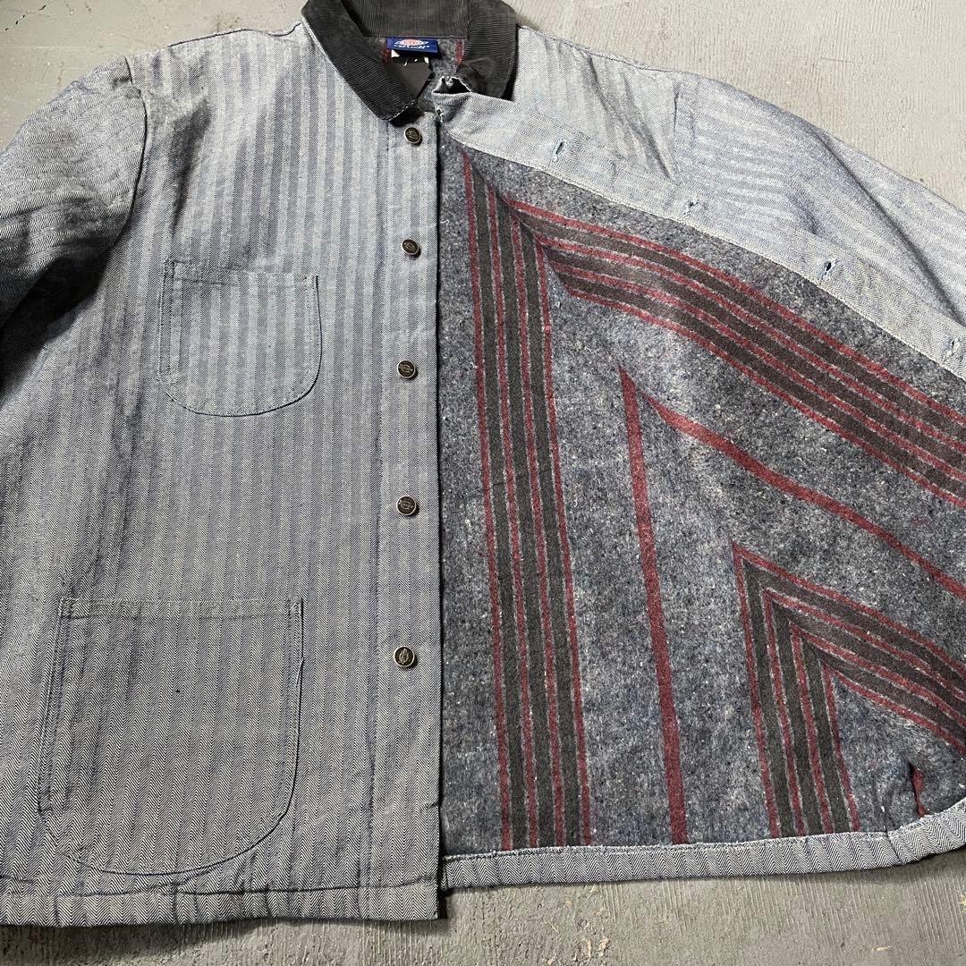 Dickies ヘリンボーン カバーオール XXL メキシコ製