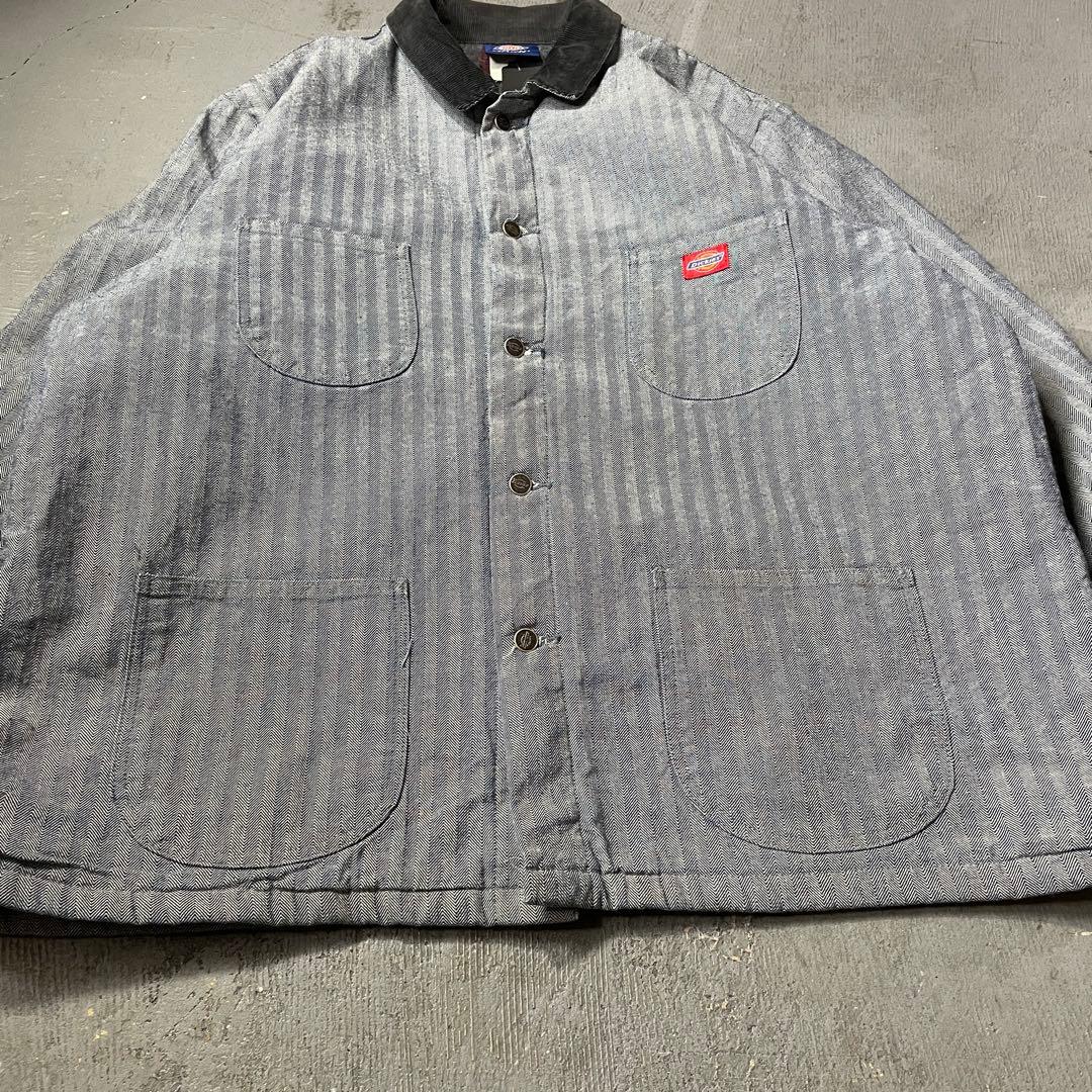 Dickies ヘリンボーン カバーオール XXL メキシコ製