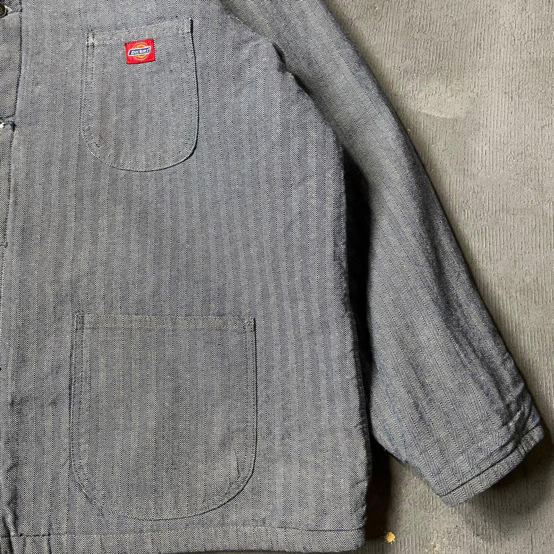 Dickies ヘリンボーン カバーオール XXL メキシコ製