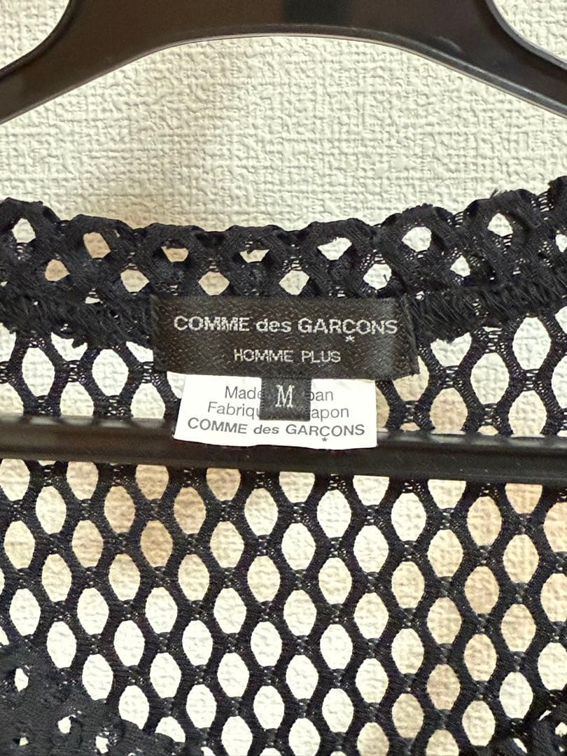 COMME des GARÇONS HOMME PLUS メッシュTシャツ M