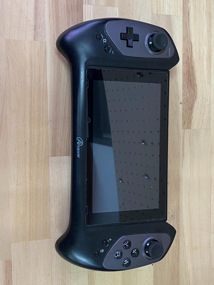 Nintendo Switch本体＋大型グリップ装着セット 動作品