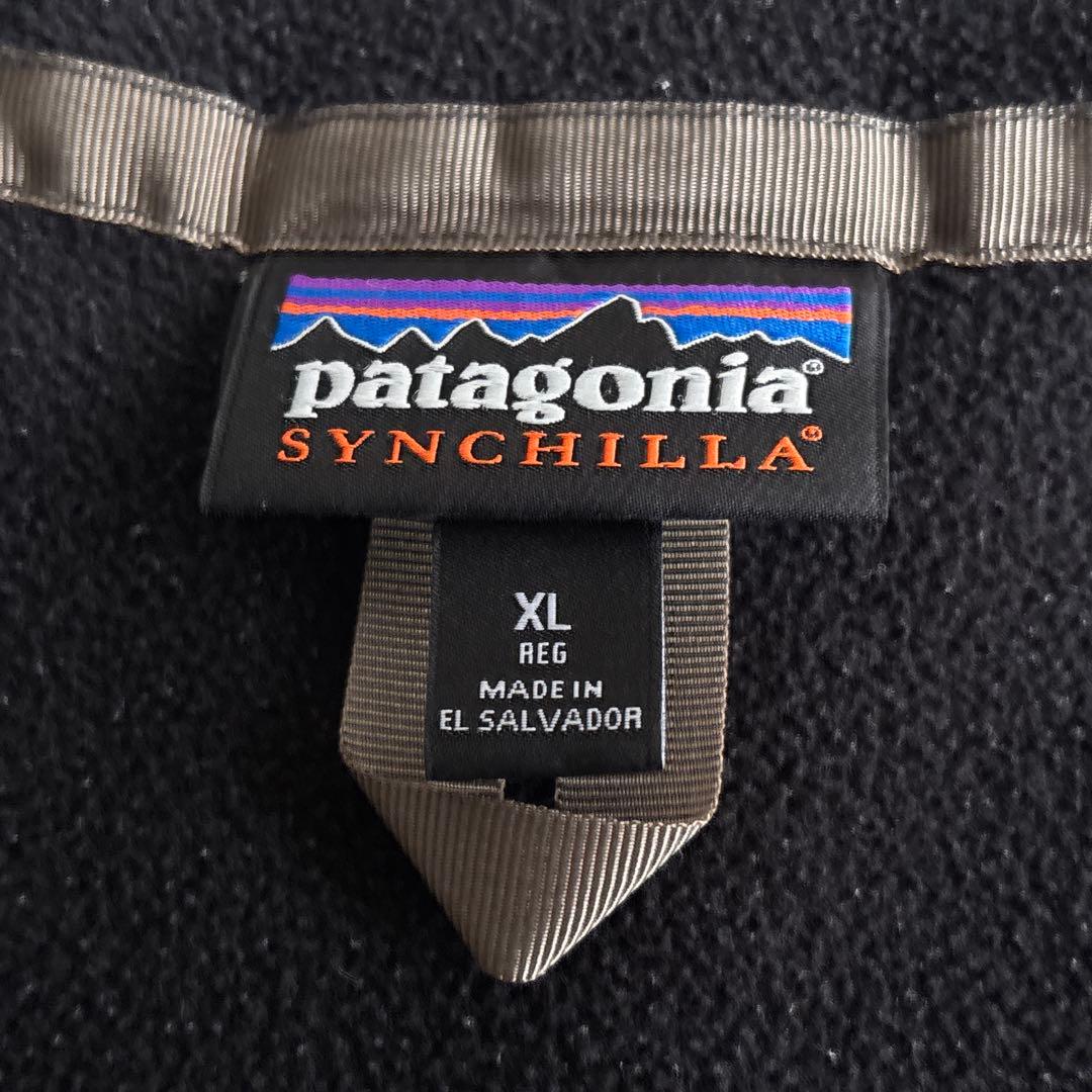 Patagonia パタゴニア【XL】シンチラ スナップT ベスト ブラック